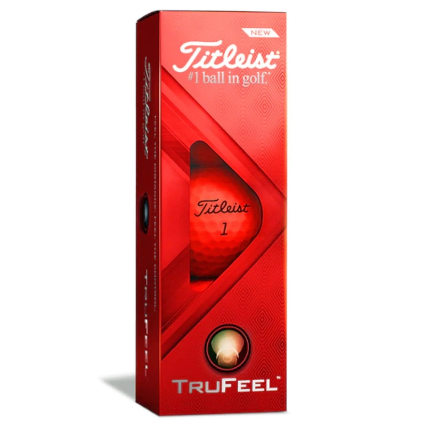 Titleist - Trufeel Matte Red 3pk