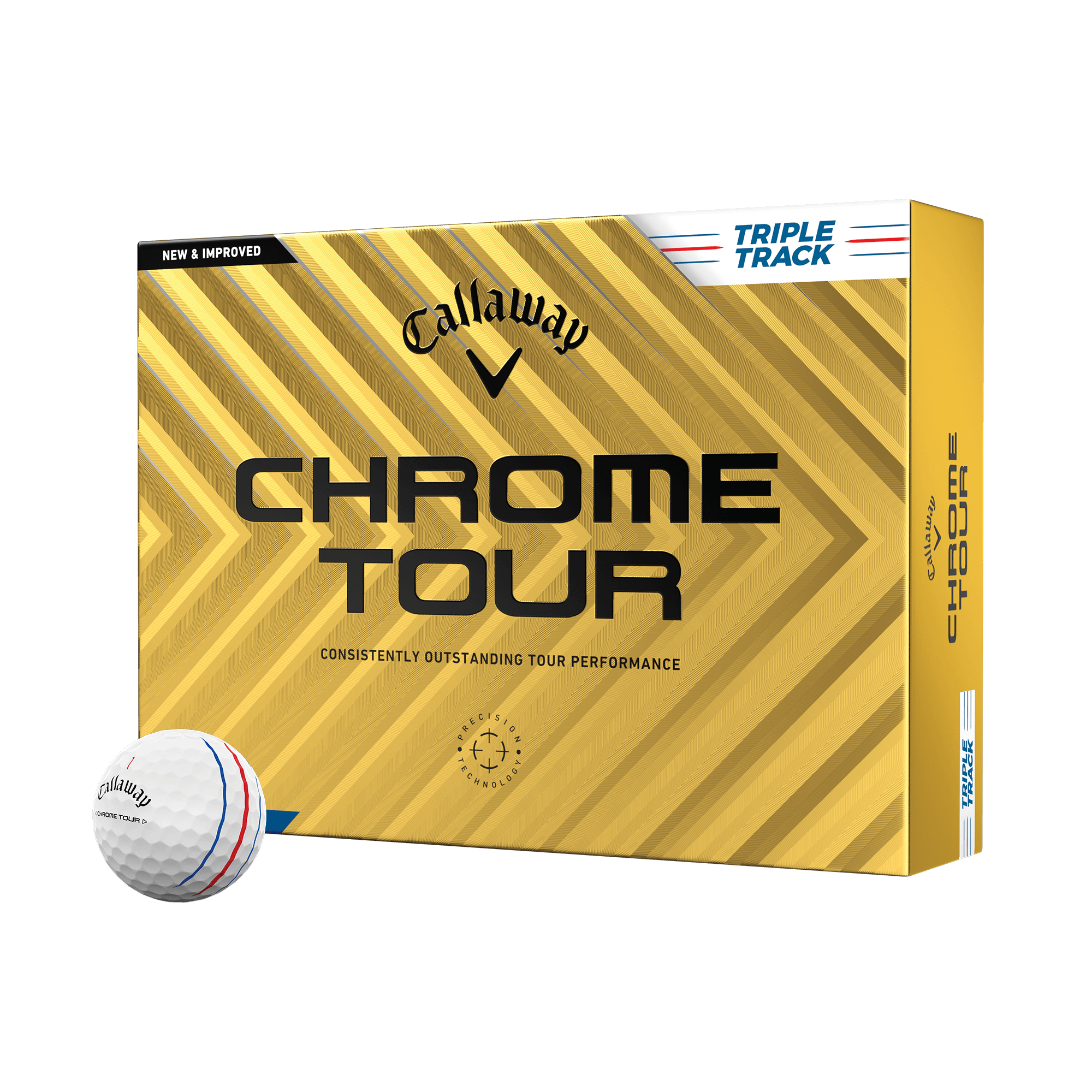 Callaway - Pelota Chrome Tour Triple Track 3PK