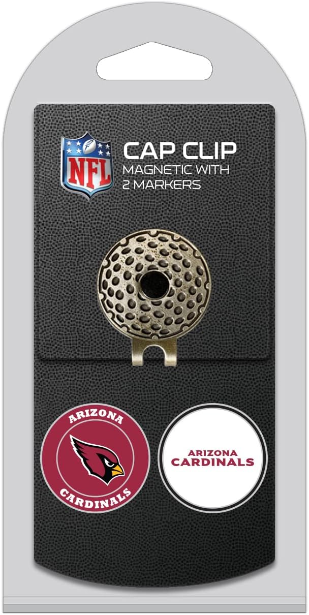 NFL Hat Clips-Con Marca Metalica Arizona Cardinals