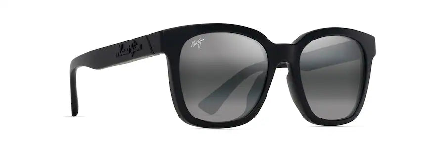 Maui Jim HONUA ASIAN FIT  Negro mate