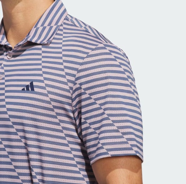 ADIDAS- POLO ESTAMPADA DE MALLA ULTIMATE365 HOMBRE