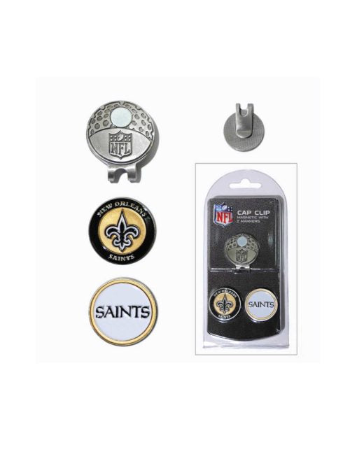 NFL Hat Clips-Con Marca Metalica New Orleans Saints