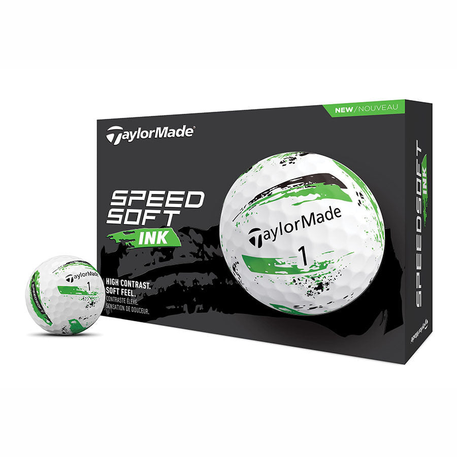 TAYLORMADE - PELOTA Speed Soft Verde 3pk