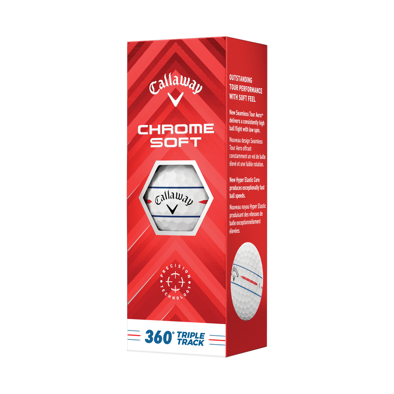 Callaway-Chrome Soft 360 Triple Track 3pk