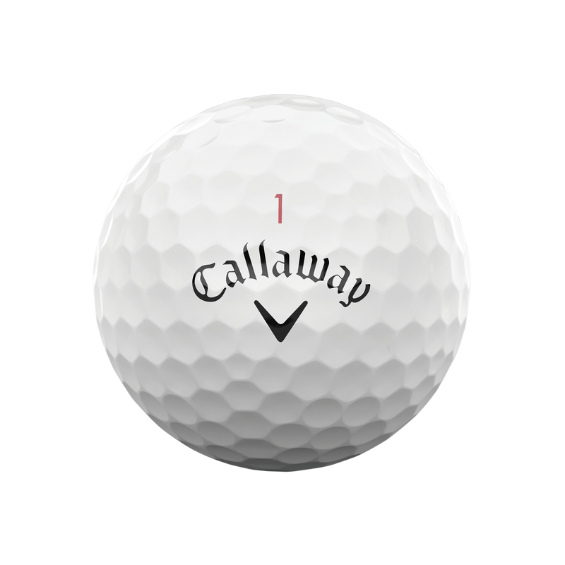 Callaway - Pelota Chrome Tour Blanca 3pk