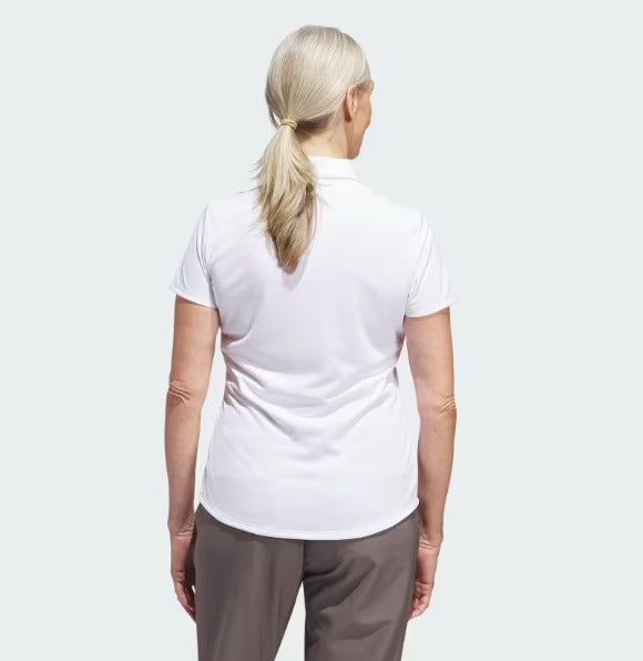 ADIDAS - SOLID PERFORMANCE MUJER PLAYERA POLO MANGA CORTA