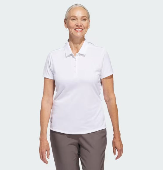 ADIDAS - SOLID PERFORMANCE MUJER PLAYERA POLO MANGA CORTA