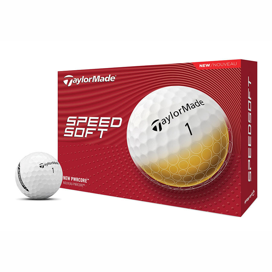 TaylorMade -Speed Soft Blanca 3pk