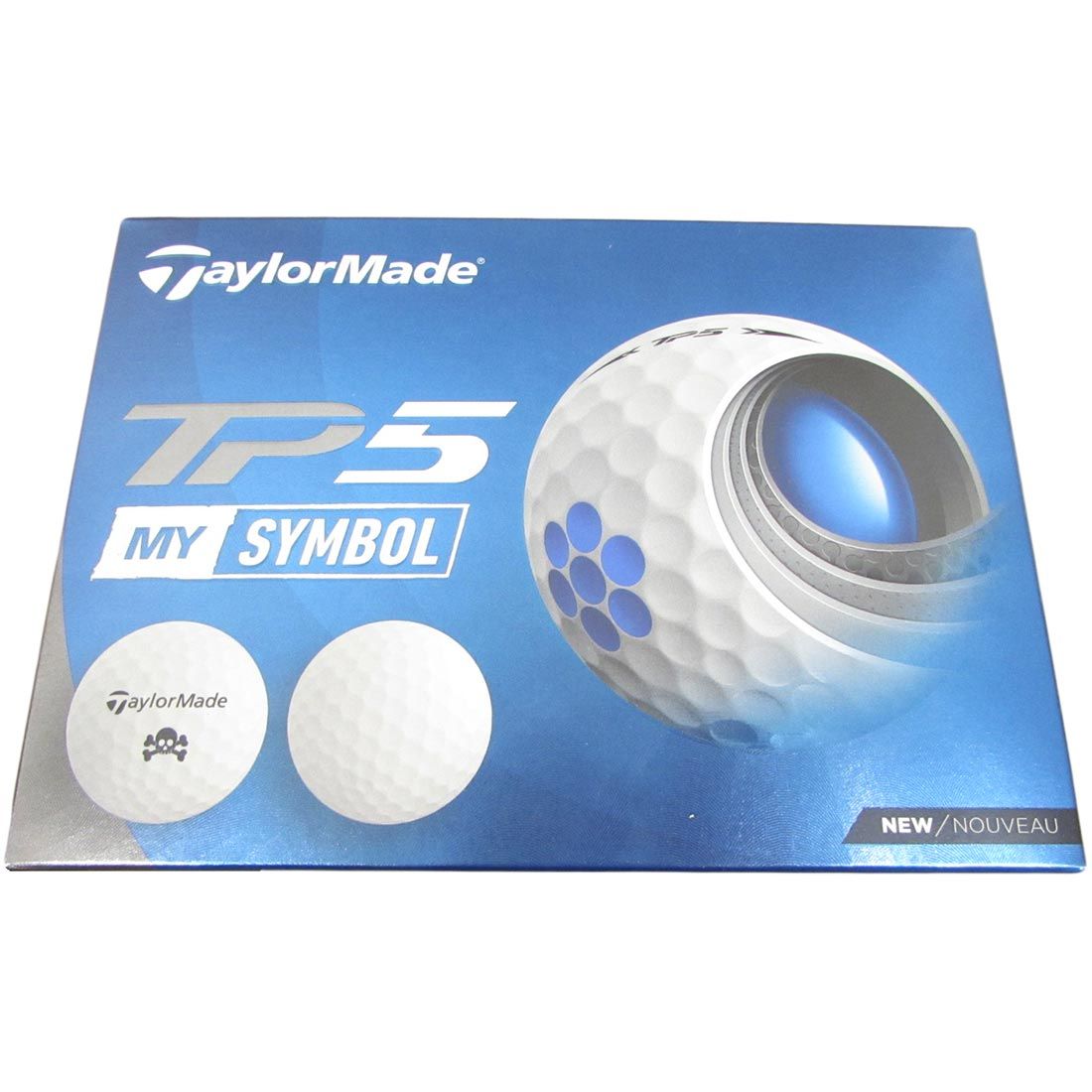 TAYLORMADE - PELOTA TP5 2024 3PK MY SYMBOL CALAVERA