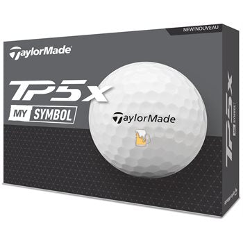 TAYLORMADE - PELOTA TP5x 2024 3PK MY SYMBOL CERVEZA