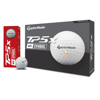 TAYLORMADE - PELOTA TP5x 2024 3PK MY SYMBOL CERVEZA