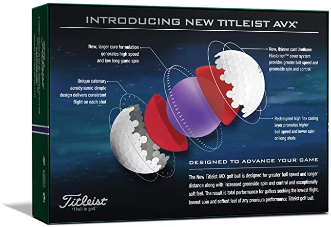 Titleist - Pelotas AVX 3pk