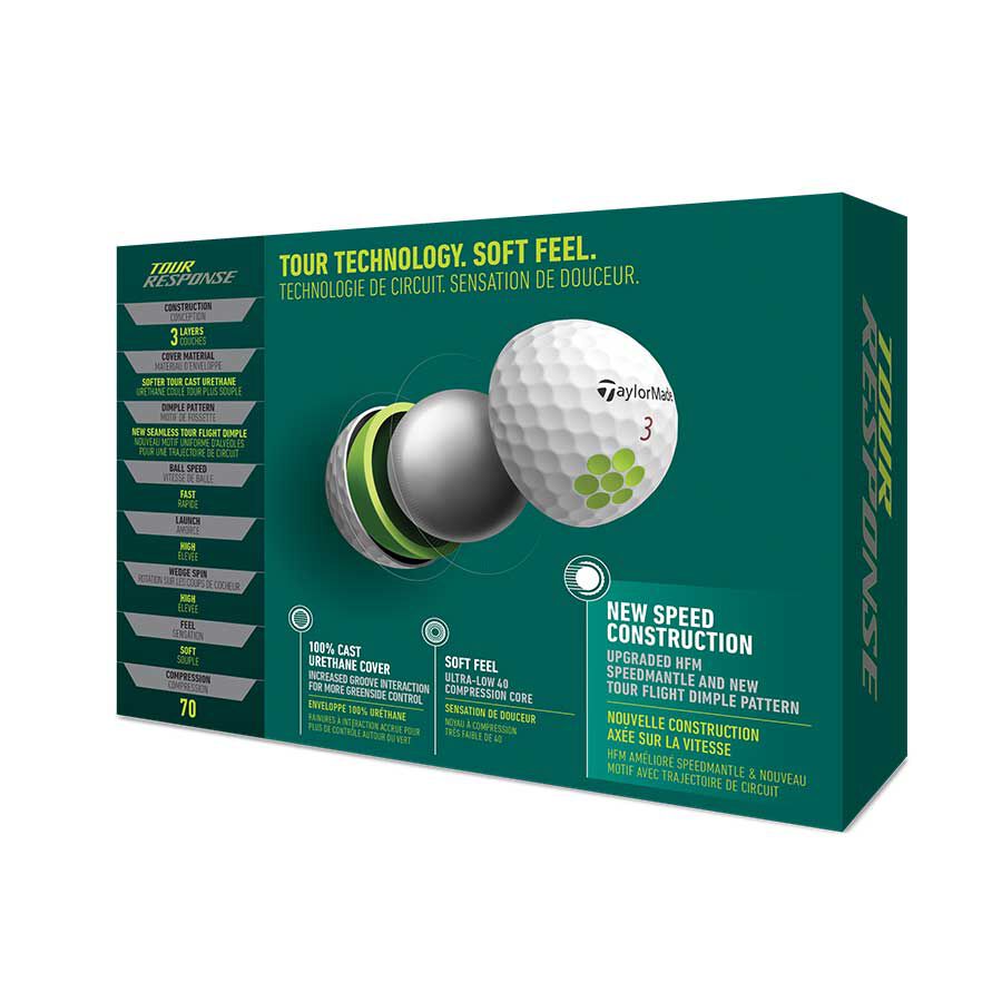 TaylorMade -Pelota Tour Response 3PK