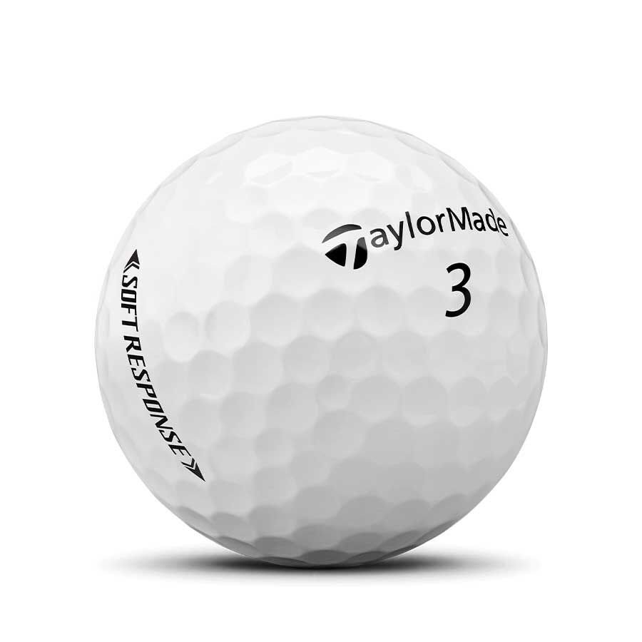 TaylorMade - Pelota Soft Response Blanca 3PK