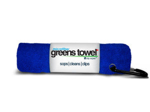 Greens Towel - Toalla de Microfibra Con Cepillo