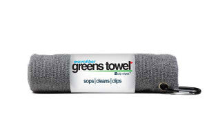 Greens Towel - Toalla de Microfibra Con Cepillo